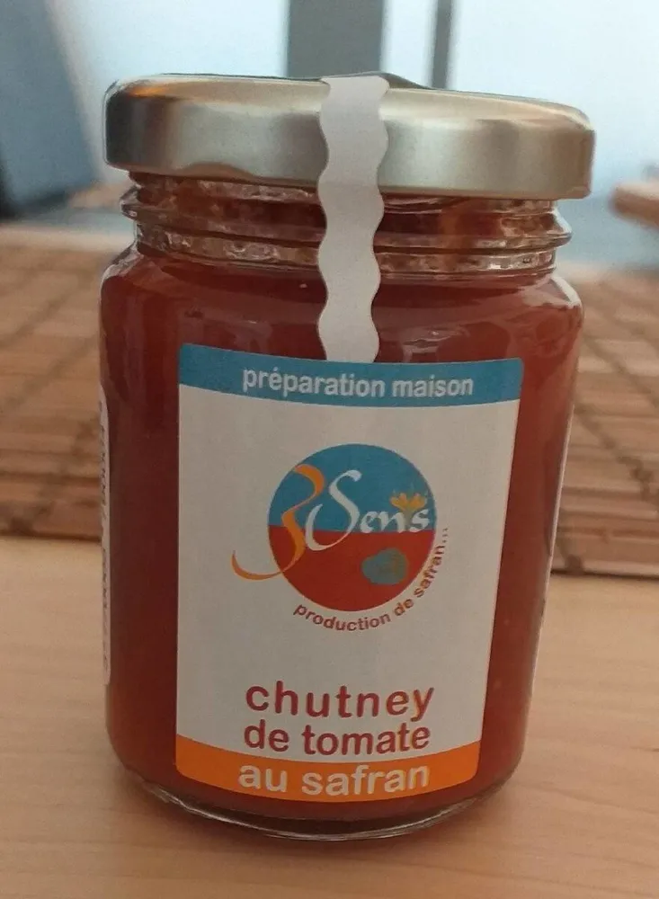 Chutney de tomate au safran