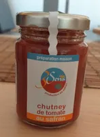 Chutney de tomate au safran