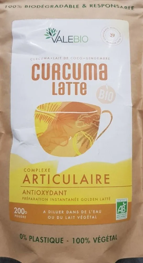 Curcuma latte