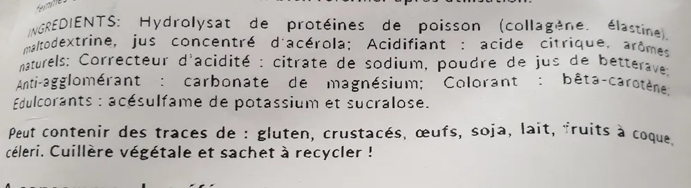 Collagene marin