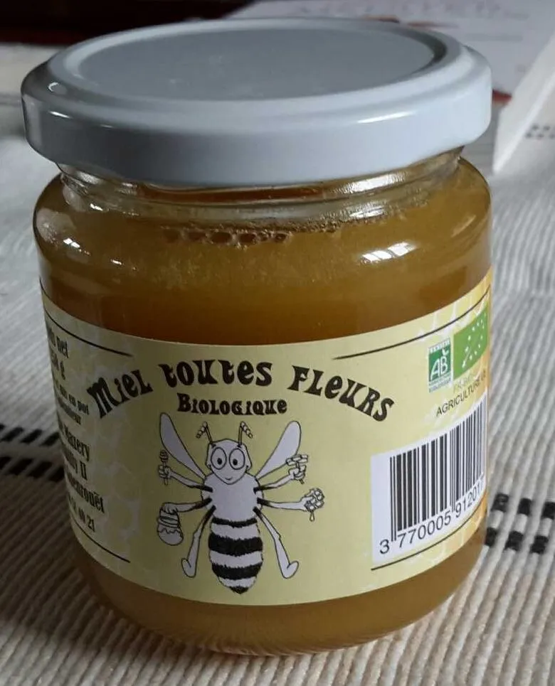 Miel Toutes Fleurs Biologique