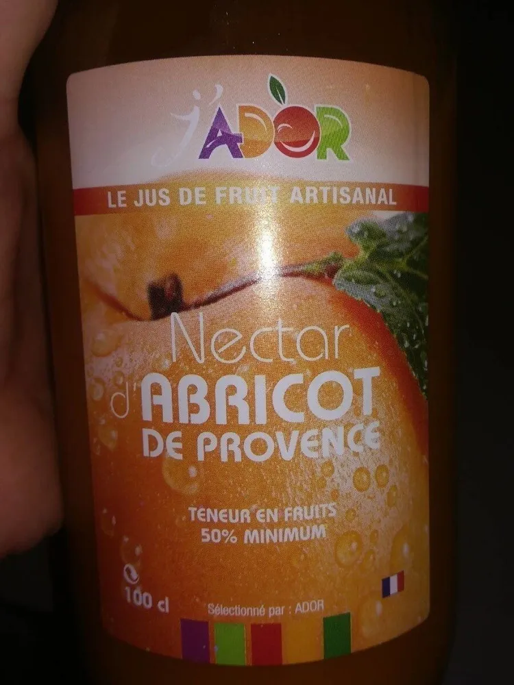 Nectar abricot de provence
