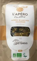 Apéro Croustillant Mûres Blanches, Amandes Et Curcuma