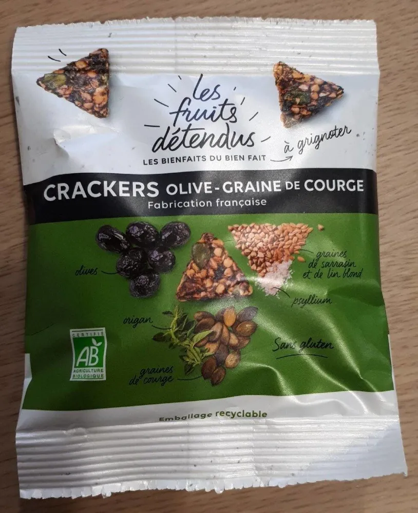 Crackers Olive-Graine de Courge