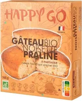 Gâteau bio noisette praliné