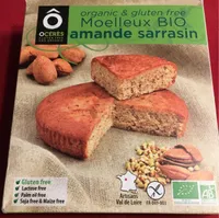 Moelleux bio amande sarrasin
