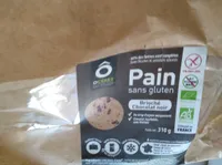 Pain sans gluten brioché chocolat noir