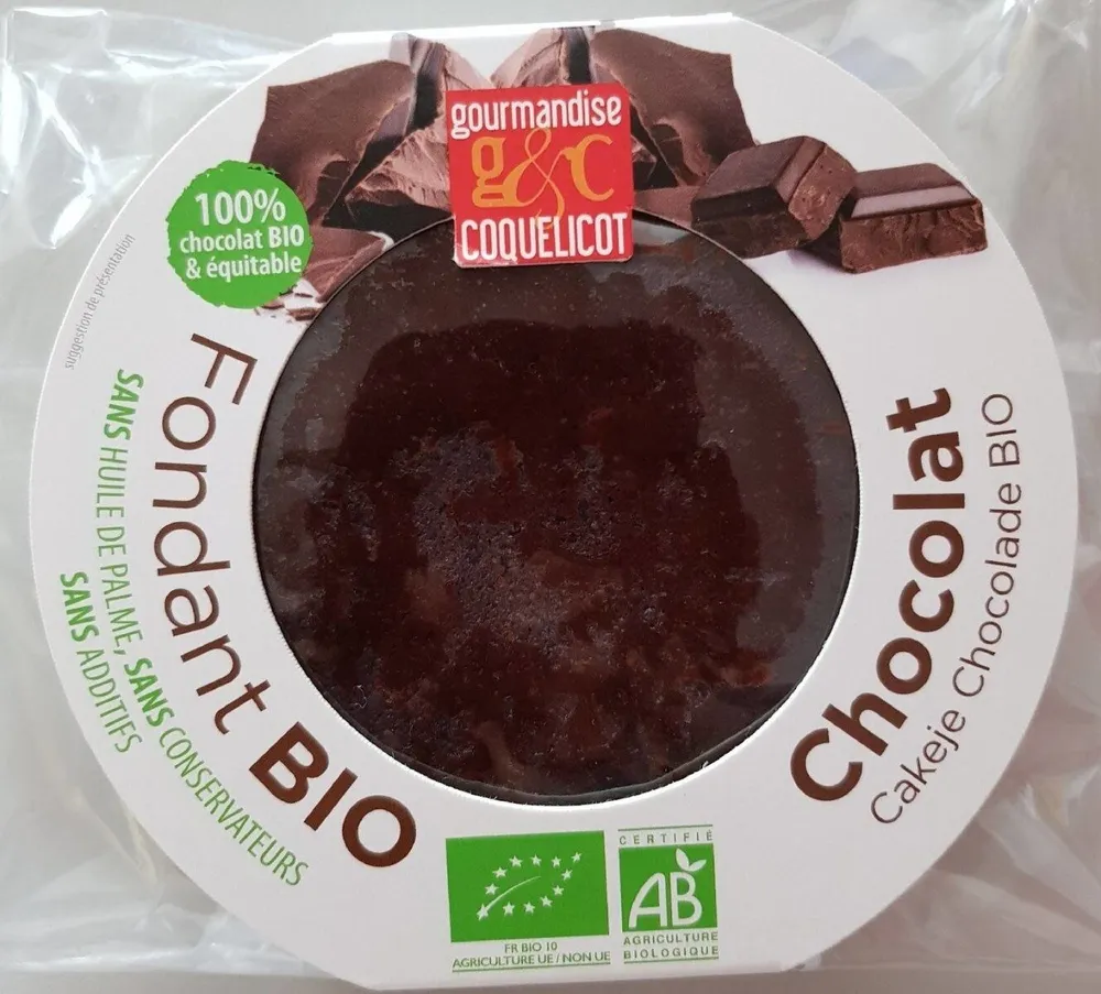 Fondant BIO au Chocolat