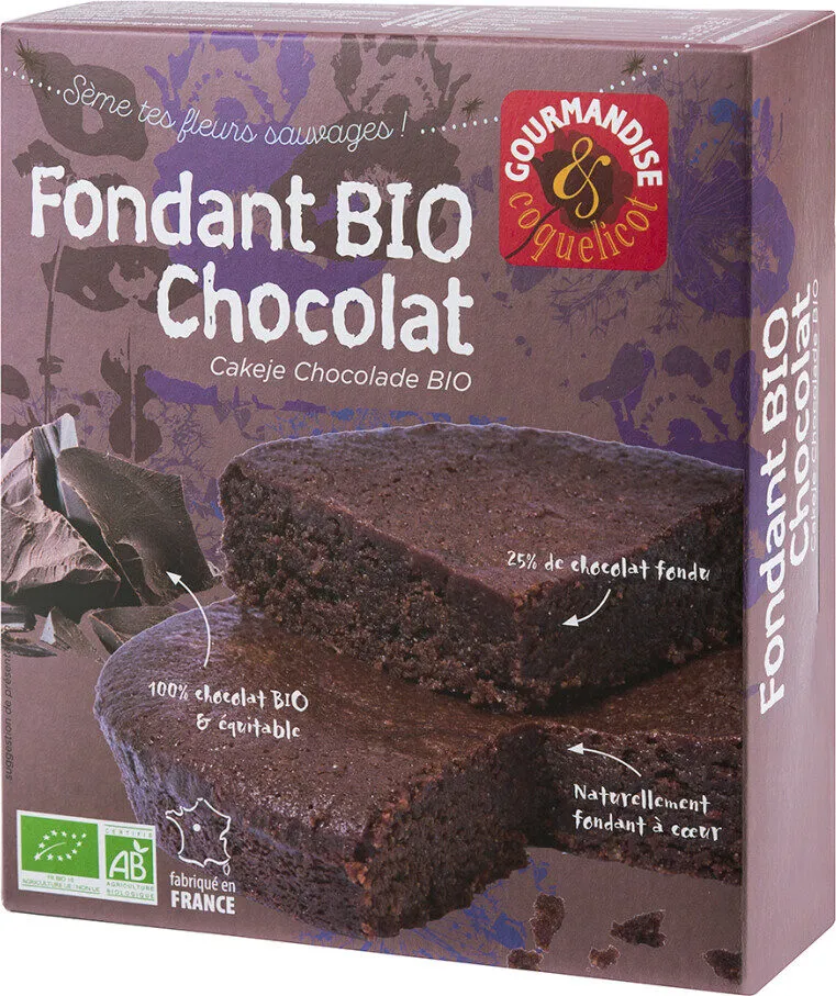 Fondant bio chocolat