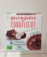 Mousses Moelleuses chocolat coco Bio