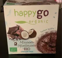 Mousses moelleuses Bio chocolat coco