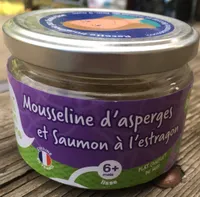 Mousseline d asperges et saumon a l estragon