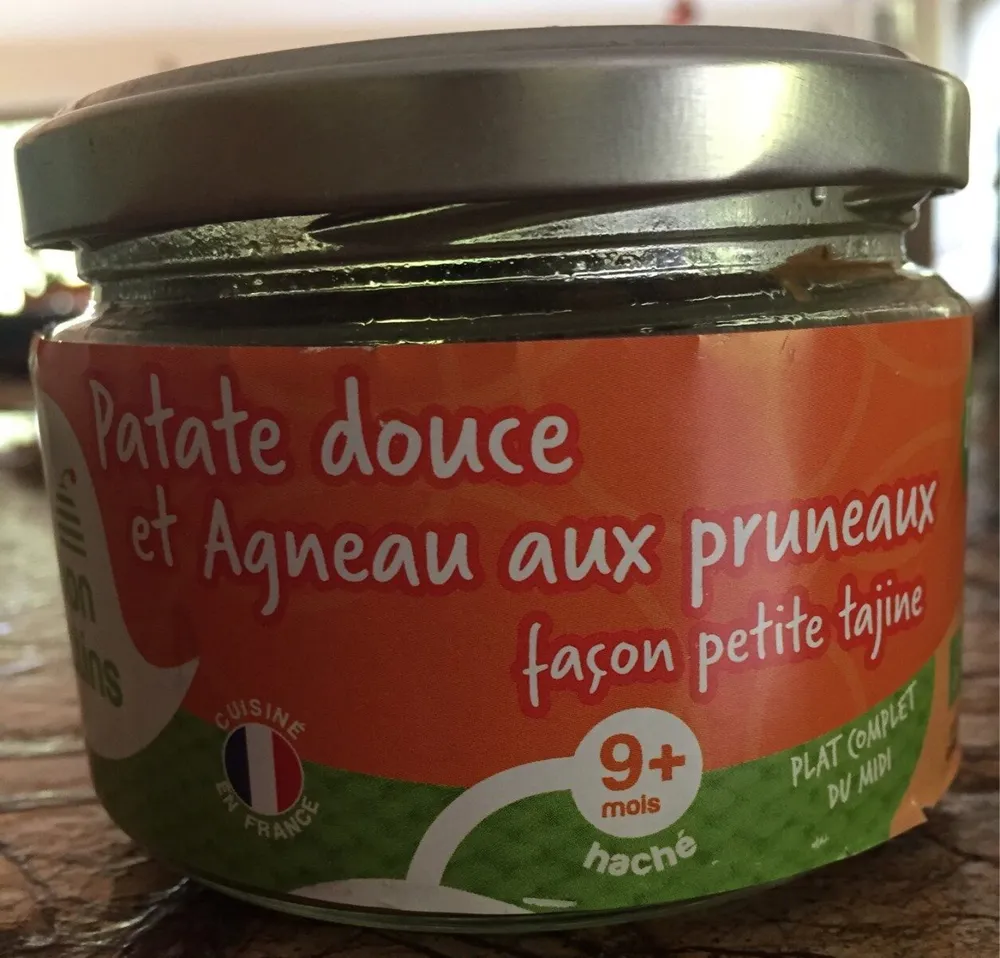 Patate douce et agneau aux pruneaux façon petite tajine