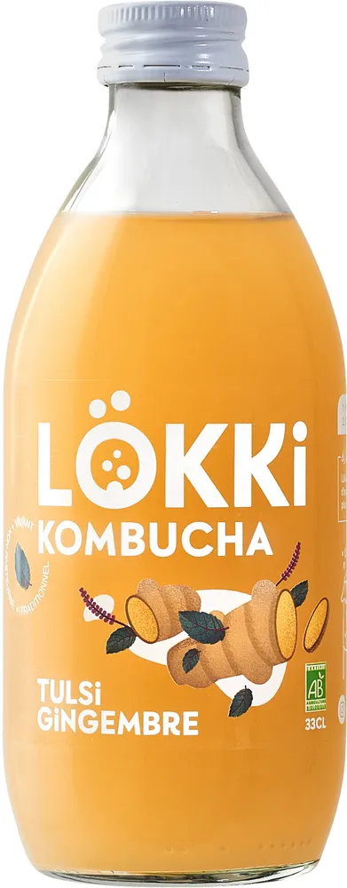 Kombucha Gingembre-Tulsi