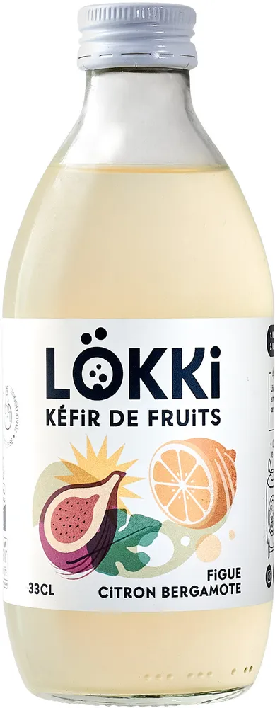 Kéfir Figue-Citron Bergamote