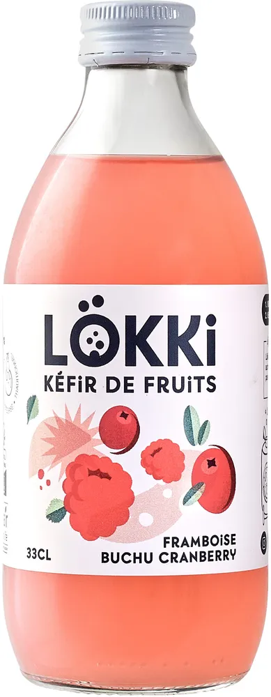 Kéfir Framboise-Buchu-Cranberry
