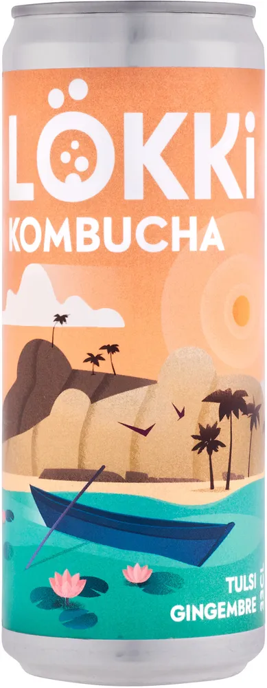 Kombucha Gingembre-Tulsi
