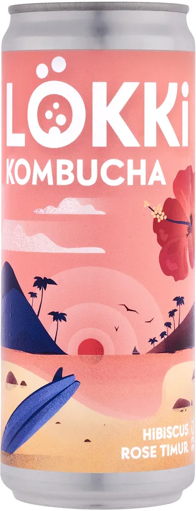 Kombucha Hibiscus-Rose-Timur