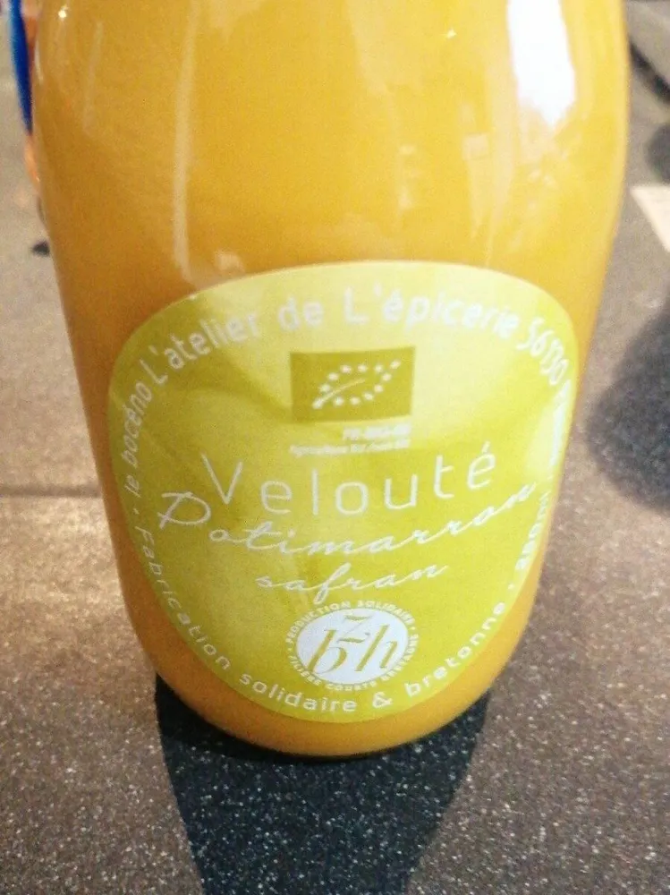 Velouté potimarron safran