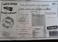 Fond de Pizza 32 cm