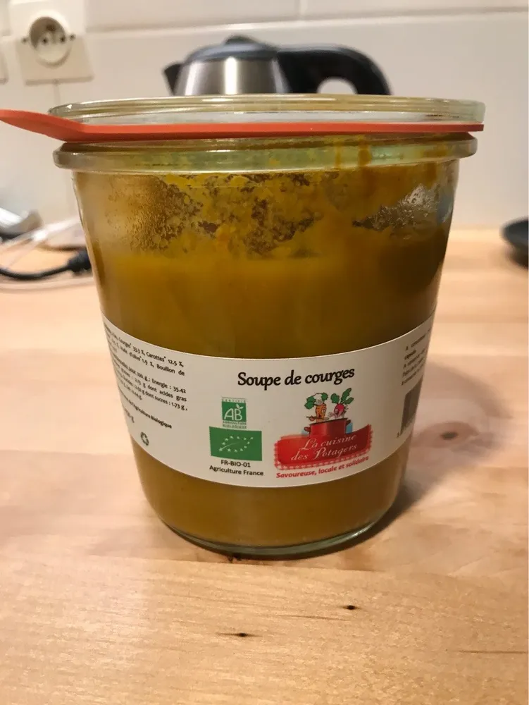 Soupe de courges