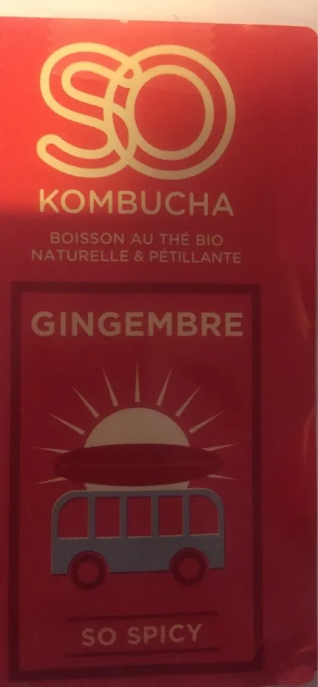 So kombucha gingembre