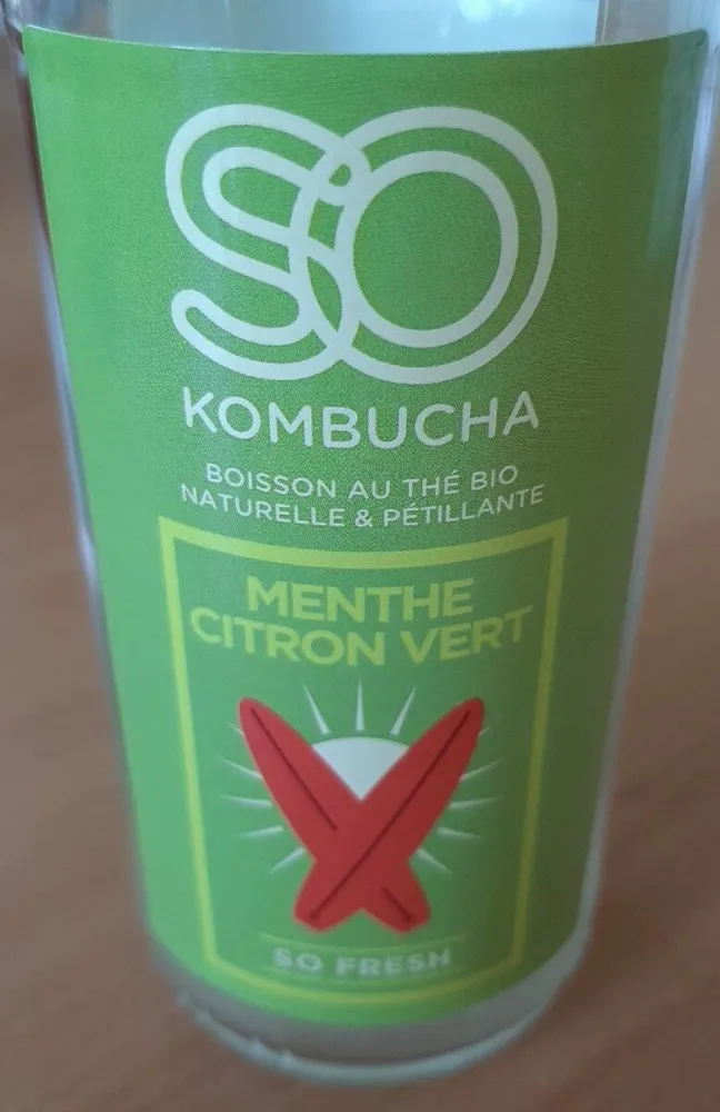 Boisson au thé bio naturelle & pétillante