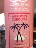 Kombucha Agrumes Curcuma