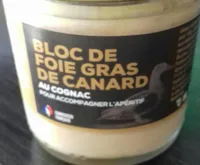 Bloc de foie gras de canard au cognac