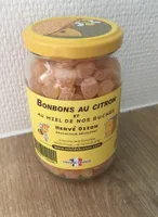 Bonbons au citron et au miel de nos ruches