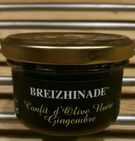 Breizhinade Olive Noire Gingembre