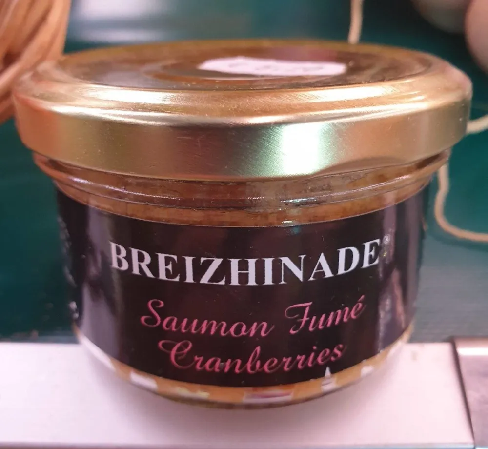 Breizhinade saumon fumé cranberries
