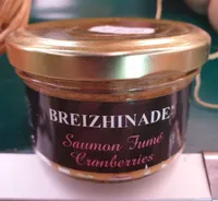 Breizhinade saumon fumé cranberries