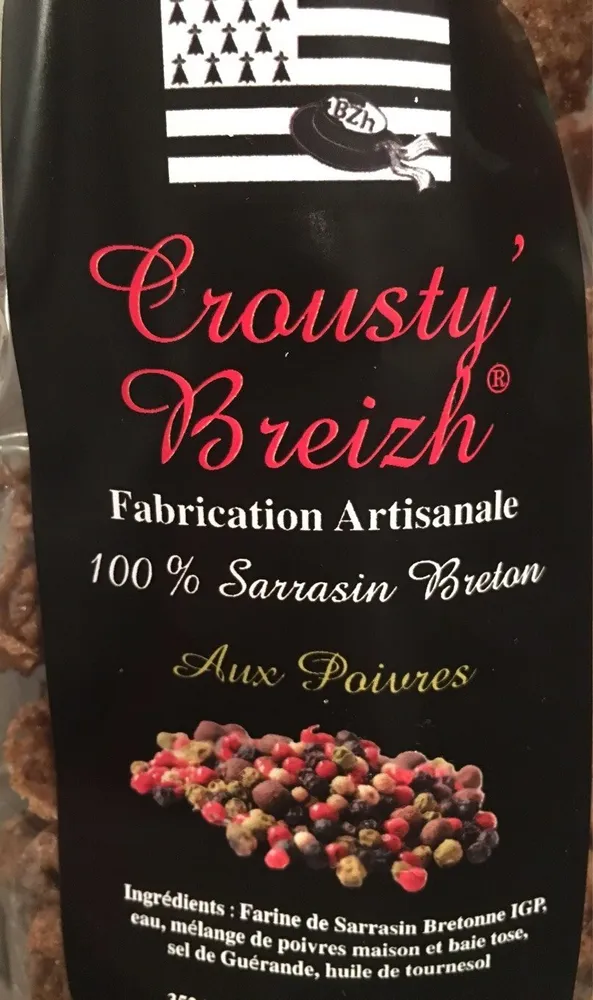 Crousty'Breizh aux poivres