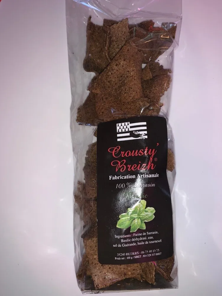 Crousty' Breizh Tomate Basilic