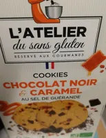 Cookies chocolat noir & caramel