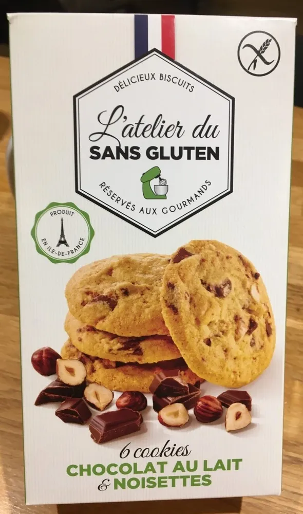 Cookies Chocolat au Lait & Noisettes