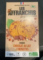 Cookies chocolat au lait et noisettes  Les Affranchis