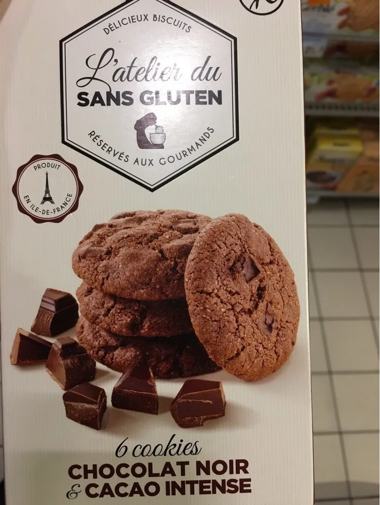Cookies chocolat noir & cacao