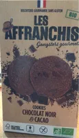 Cookies chocolat noir et cacao