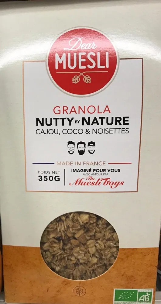 Granola Nutty by Nature - Cajou, Coco & Noisettes
