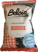 Chips artisanales de Beauce - piment d'Espelette & sel de l'île de Ré