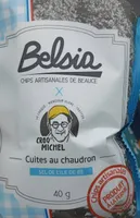 Chips cuite au charbon