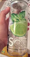 Eau de fruits pétillante
