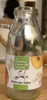 Jus de pomme fleurs de sureau