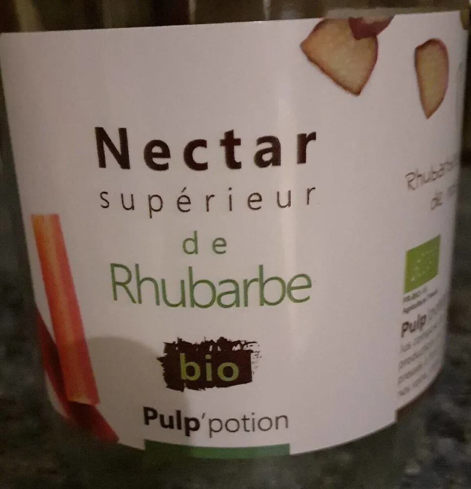 Nectar de rhubarbe