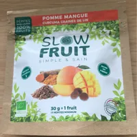SlowFruit Pomme Mangue Curcuma Graines de Lin