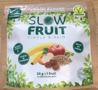 SlowFruit Pomme Banane Graines de Chanvre