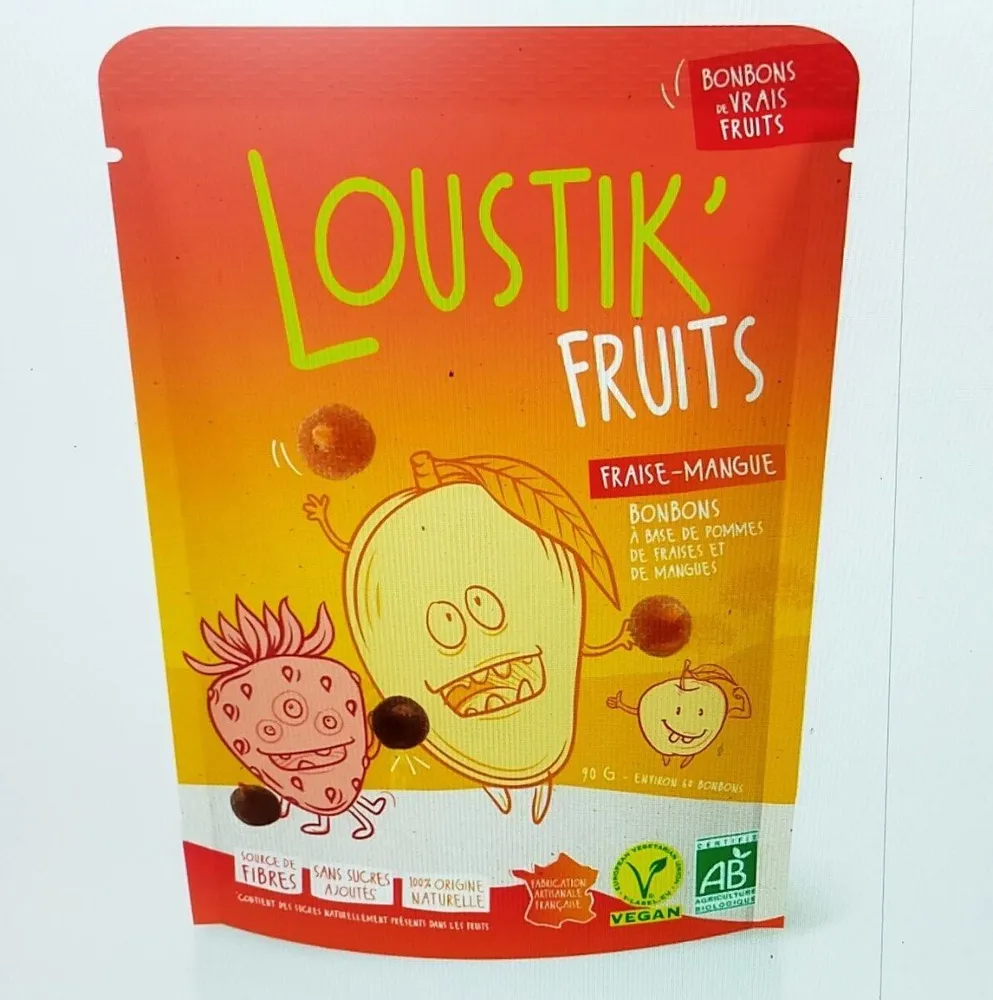 Loustik Fruits Fraise Mangue