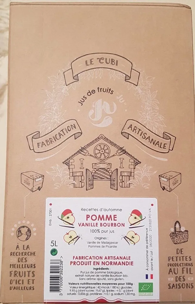 "Ju" Pomme Vanille Bourbon